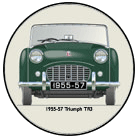 Triumph TR3 1955-57 (wire wheels) Coaster 6